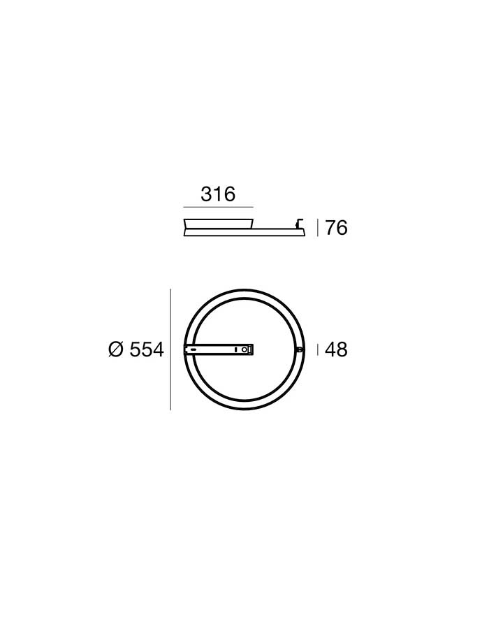 Linea Light Lira_FL piantana da giardino IP65